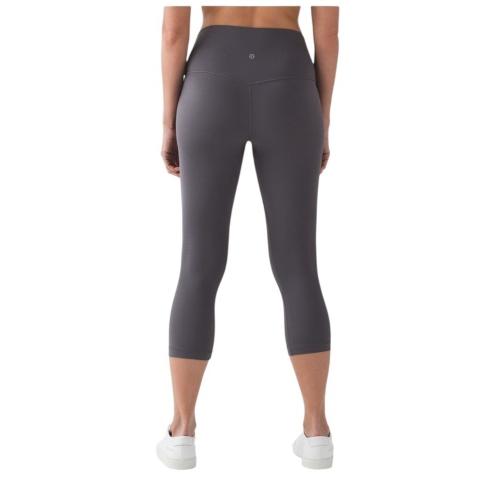 Lululemon Align Crop (19")- Dark Carbon - Picture 4 of 9